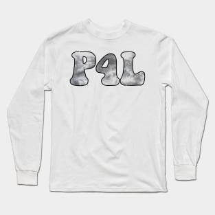 Tie Dye Grey Pogue 4 Life / P4L Long Sleeve T-Shirt